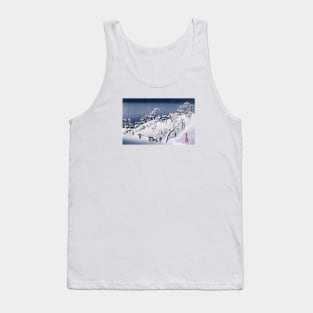 19th C. Snow on Asuka Hill Japan Tank Top